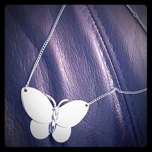 Avon butterfly necklace